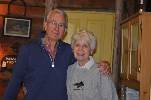 Photo of Bob & Marilyn Town in their circa 1921 cottage